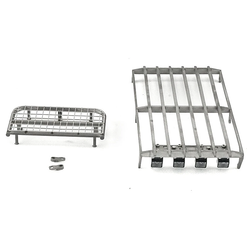 LESU For 1/14 Model AC360 Excavator Cab Top Metal Anti-Collision Mesh Spot Light DIY Truck DIY Accessory Toy