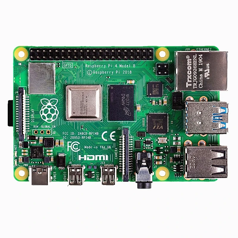 

Raspberry Pi 4B Development Board Python Bluetooth 5.0 Official Original Pi4