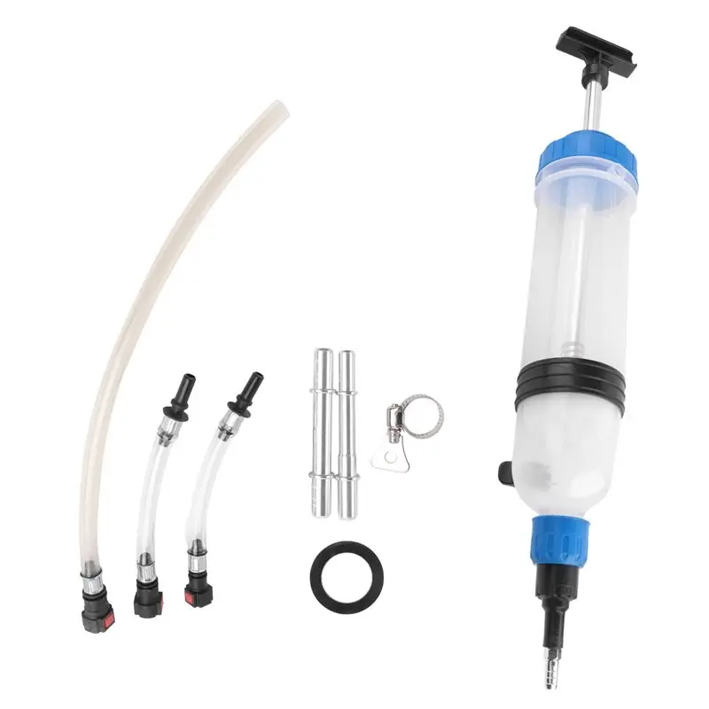 

AB96-Oil Extractor 1.5L For Auto Vehicles With Oil Tube Clamp& Connectors-Efficient Fluid Replacement Tool