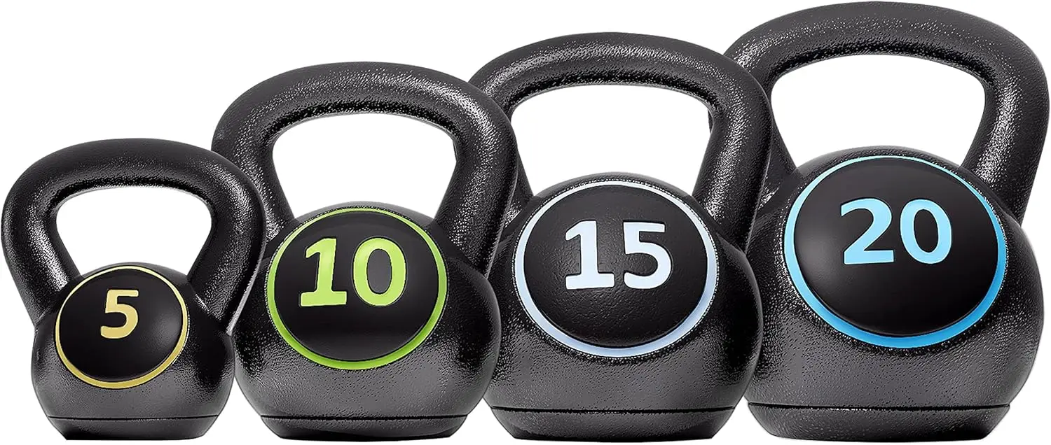 4-Piece Kettlebell …