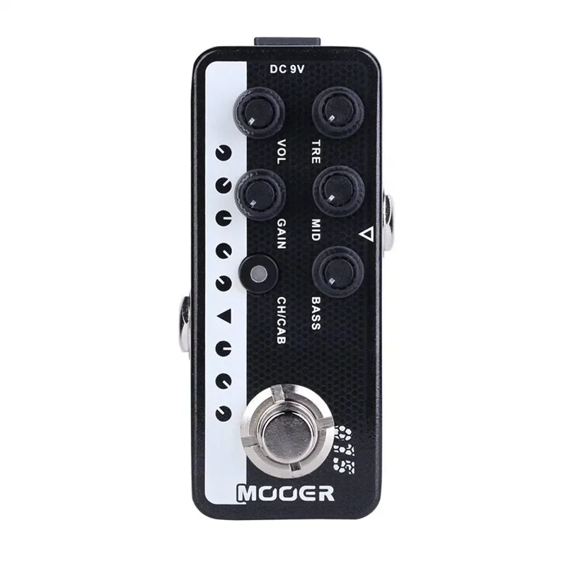 Mooer Micro Digital Preamps 001/003/007/008/010/012/013/015/016/017/018 Effec Pedal 3 band EQ 2 Different Modes