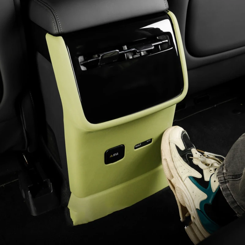 

For Dongfeng MHERO M-Hero M817 2025 2026 Car Accessories Rear Armrest Box Anti Kick Case Air Outlet Protective Cover