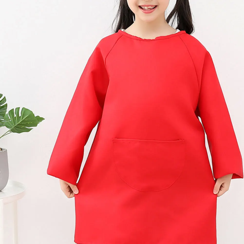 

Children's Painting Clothes Protector Art Smock Kids Coat Size Handmade Craft Apron XXL