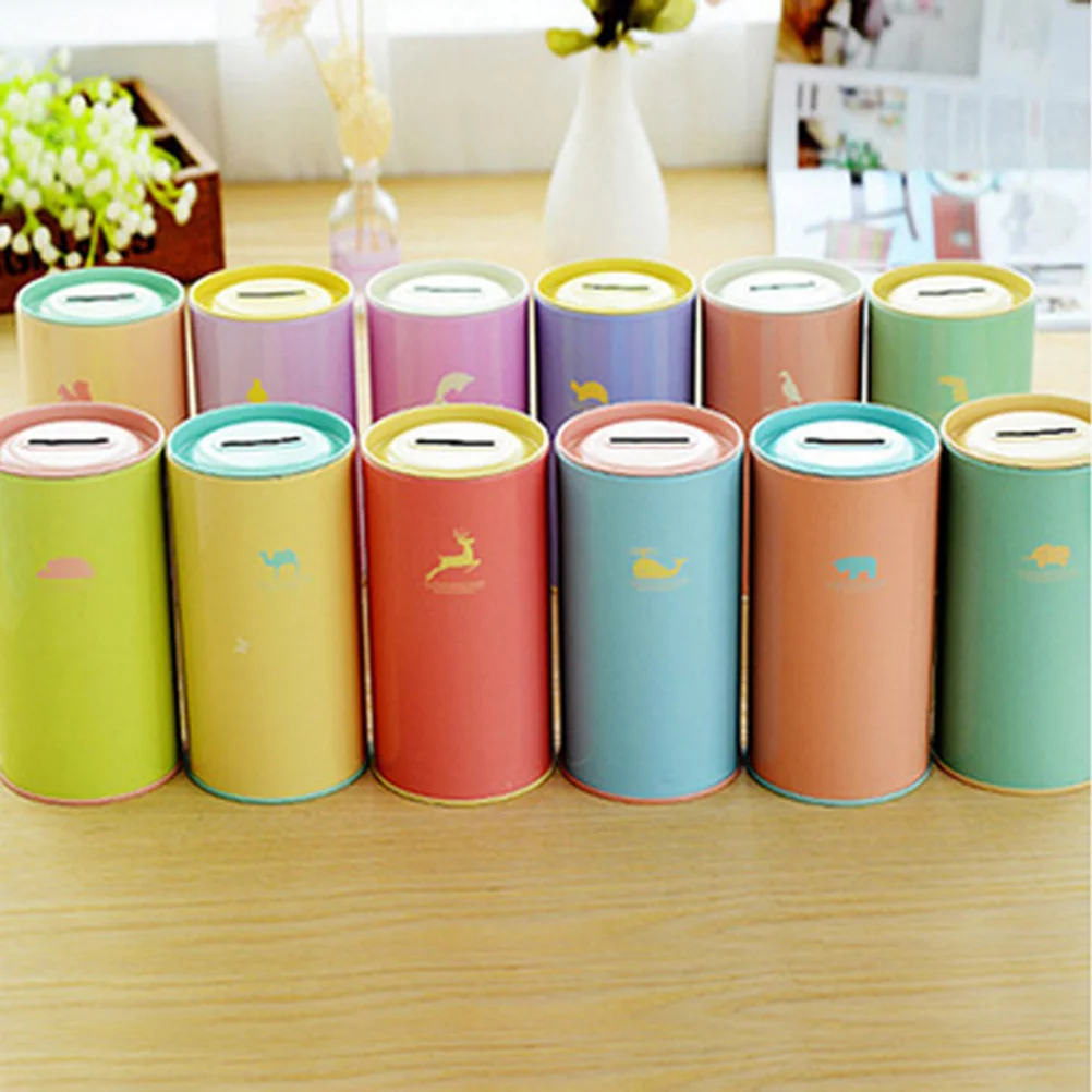

Animal Saving Bank Money Box Cartoon Coin Box Pen Container Piggy Bank ( Pattern) saving pot saving bank box