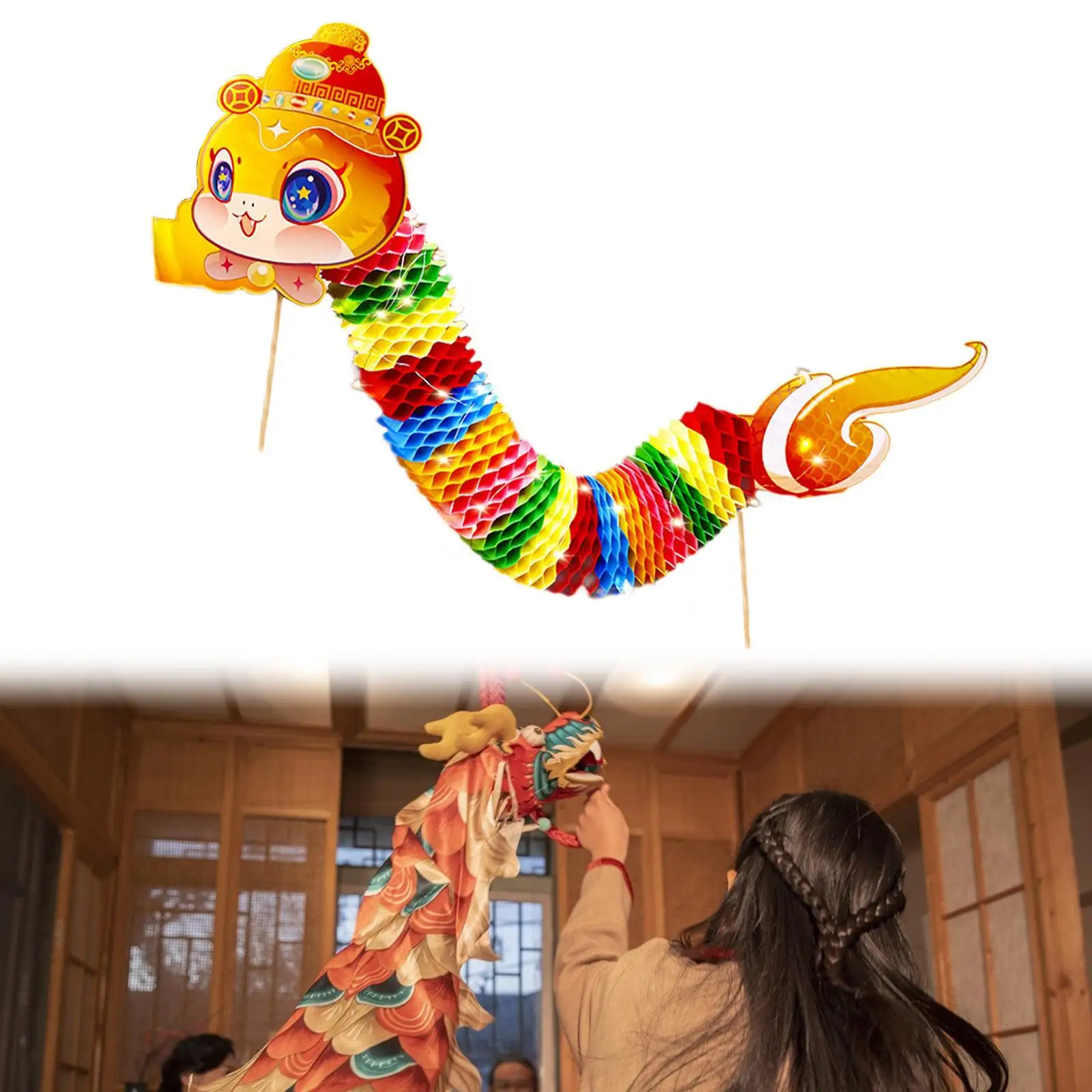 Chinese New Year Paper Snake Long New Year Snake New Year Decoration