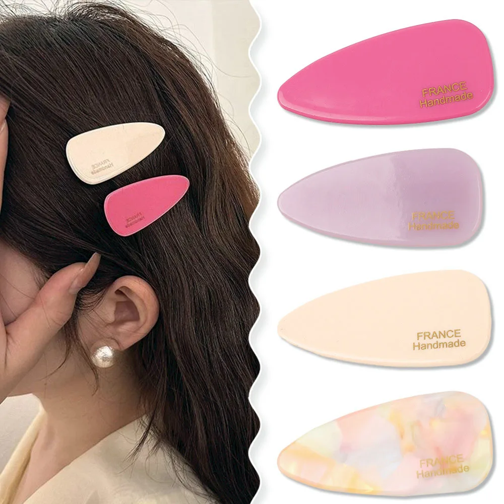 Girls Wind Hairpin Side Clip Simple Temperament Lovely Bangs Clip Hairpin Clip Hair Ornaments Headdress Jewelry Accessories