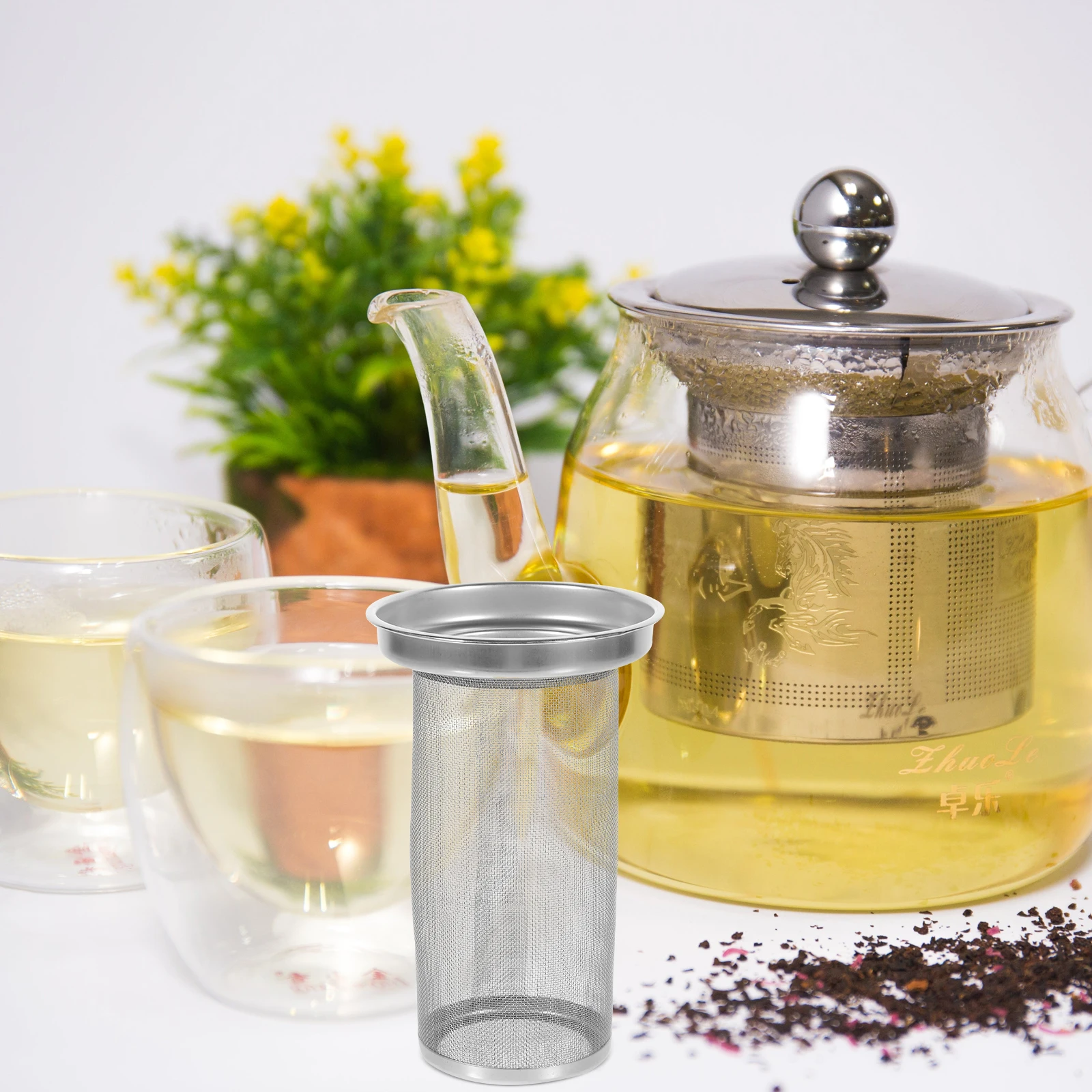

Teapot Strainer Filter Mesh Wire Infuser Maker Strainers Stainless Steel Infusers for