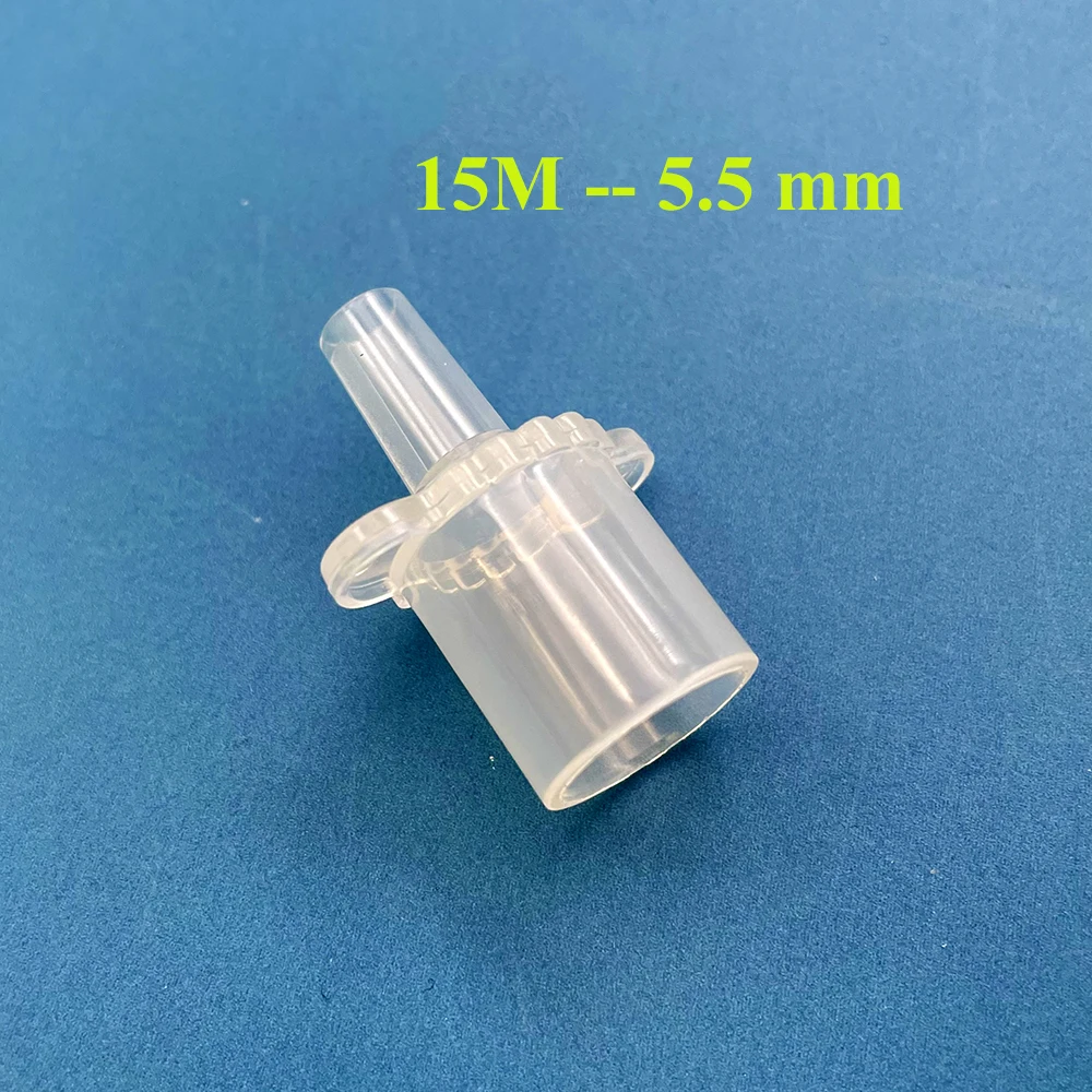 Beatmungsgerät, Anästhesiemaschine, Intubation, ET-Sonde, Tracheostomie-Schlauch, Verbindungsstück, Gehäuseadapter, Kunststoff-Ersatzteil, 10 Stück – Detail 10