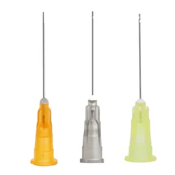 Seringa de Irrigação Dental Endo, Agulha de Lavagem do Canal Radicular, Porta Lateral, Dupla Ventilação, Meio Corte, 25g, 27g, 30g, 100 Pcs