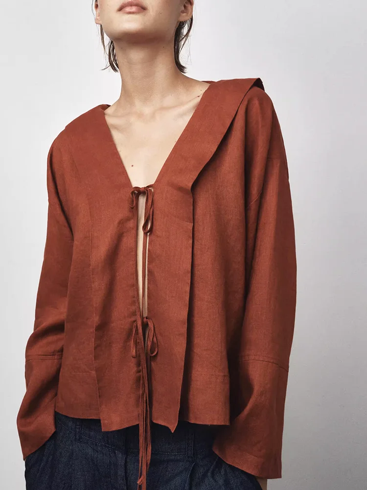 

Sweet Sexy Faionable Double-Sided Wear irt New Arrival Autumn Women's Clothing Comfortable Commute Sle Loose Long Sv...