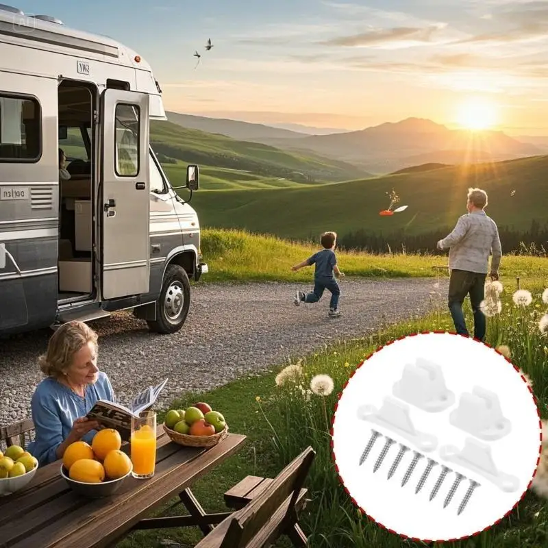 A2BE Set Of 2 Campers Door Holders For Long Lastingly Use In Various Motorhomes Model