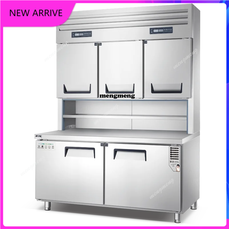 

M138 High Quality Workbench Cooler Refrigeration Equipment Refrigerated Table Stainless Steel Refrigeration Workbench