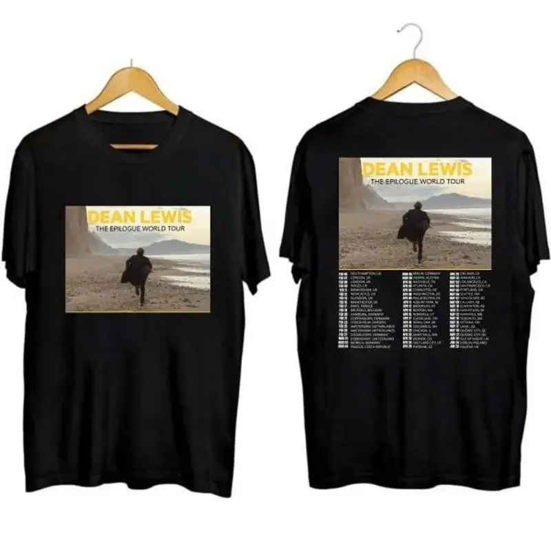 Hot Dean Lewis World Tour 2025 T Shirt Black Fans Size S 4Xl