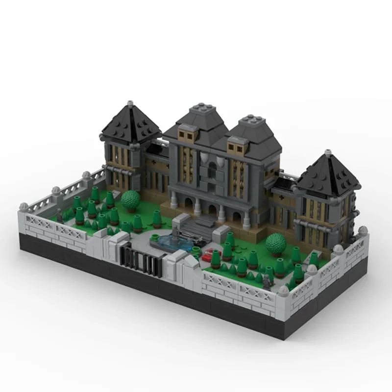 ใหม่ 1613PCS Batcave with Wayne Manor การก่อสร้าง DIY การศึกษาสร้างสรรค์ไอเดียเด็กอิฐของเล่นวันเกิดอาคารของขวัญบล็อก