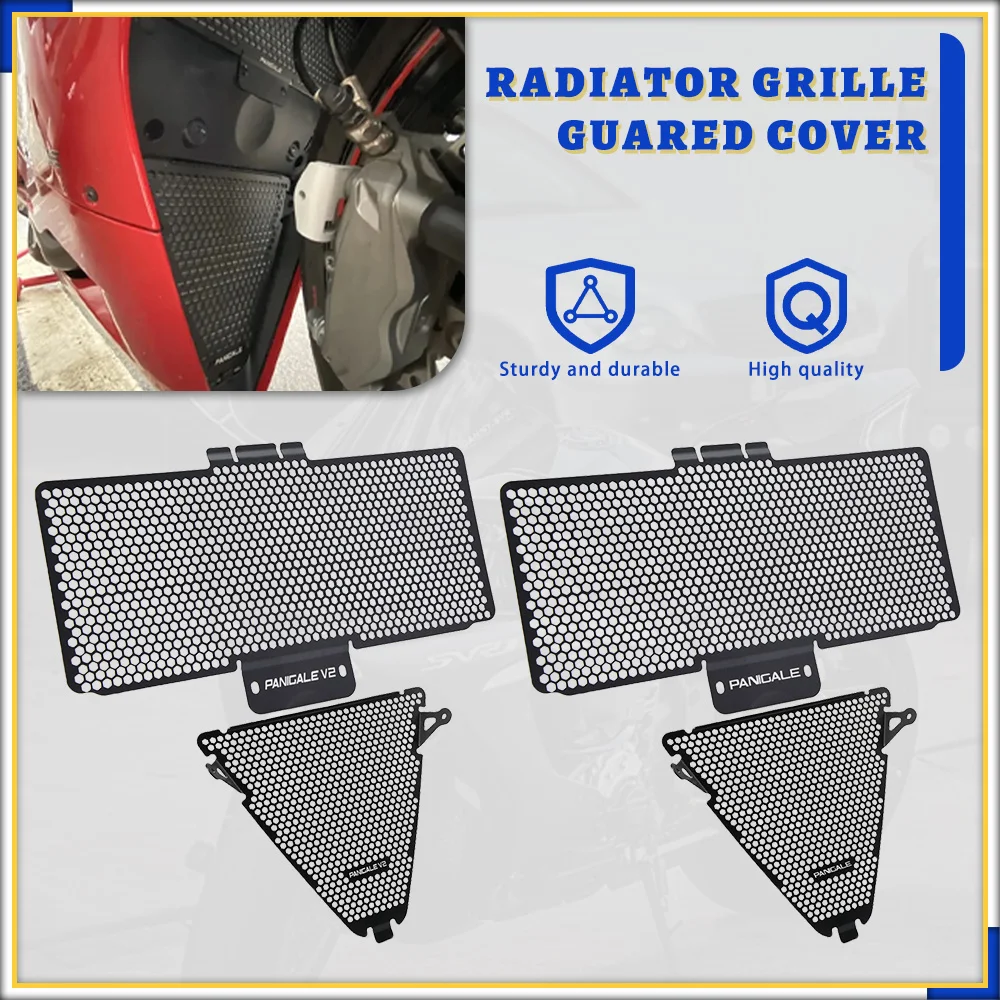 For Ducati Panigale V2 PANIGALE 899 959 1199 1299 R S Superleggera Corse Tricolore Motorcycle Radiator Guard Cover Protector