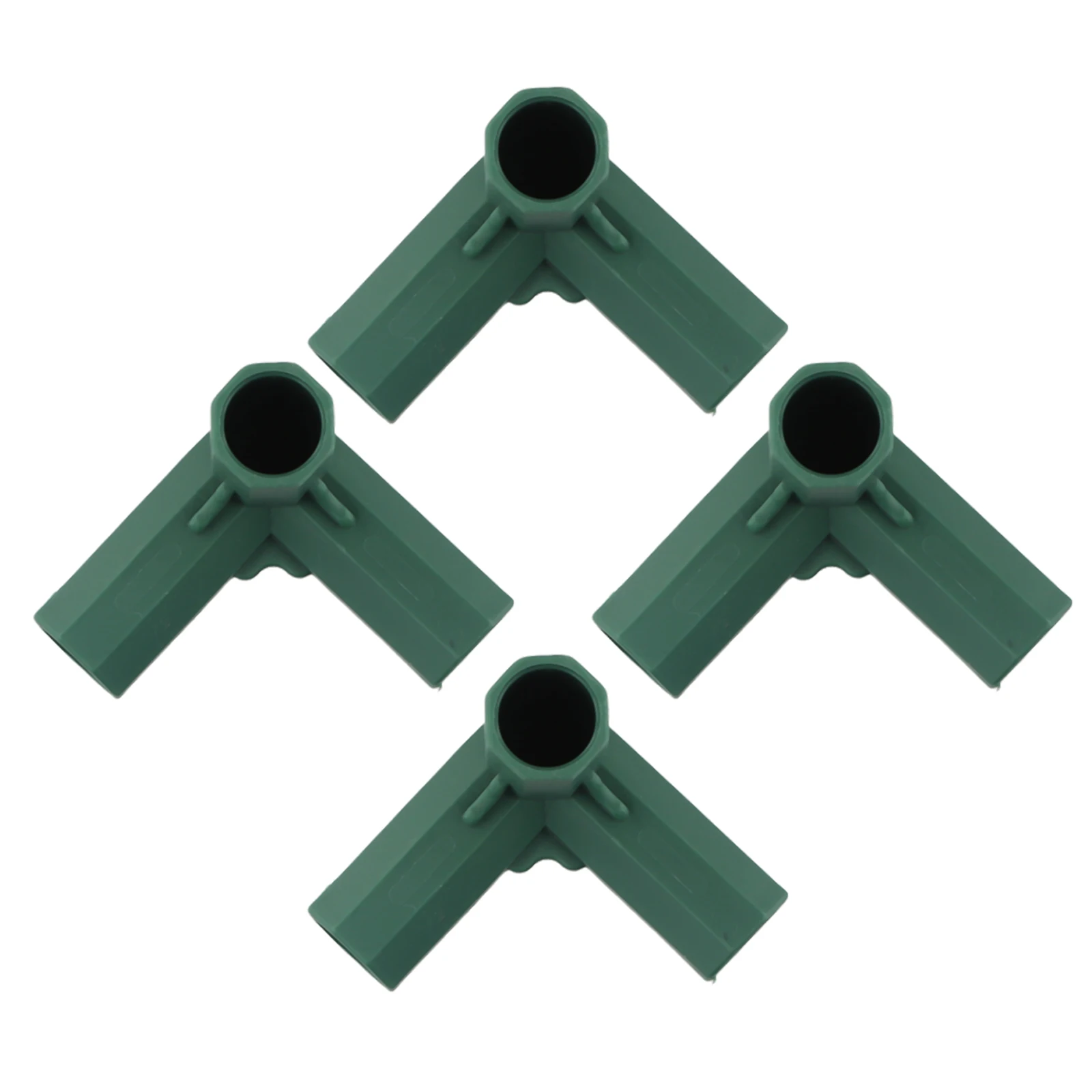 Adapter Connector Furniture With Ridges Garden Green Greenhouse Greenhouse Pole Joints Joints Adapter 4pcs Accessories