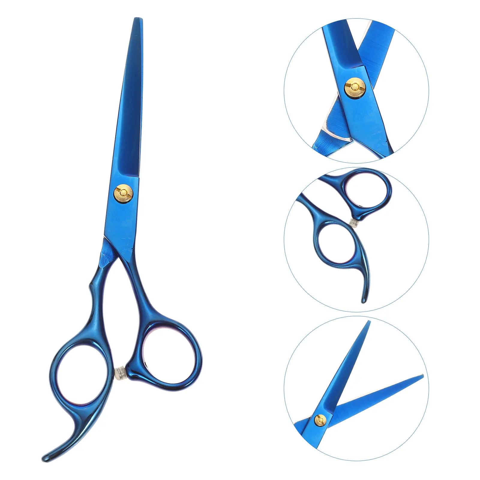 

High-Class Material Hair Cutting Scissors Smooth Surface Ergonomic Design Professional Stylists Home Salon Use Thinning Shears