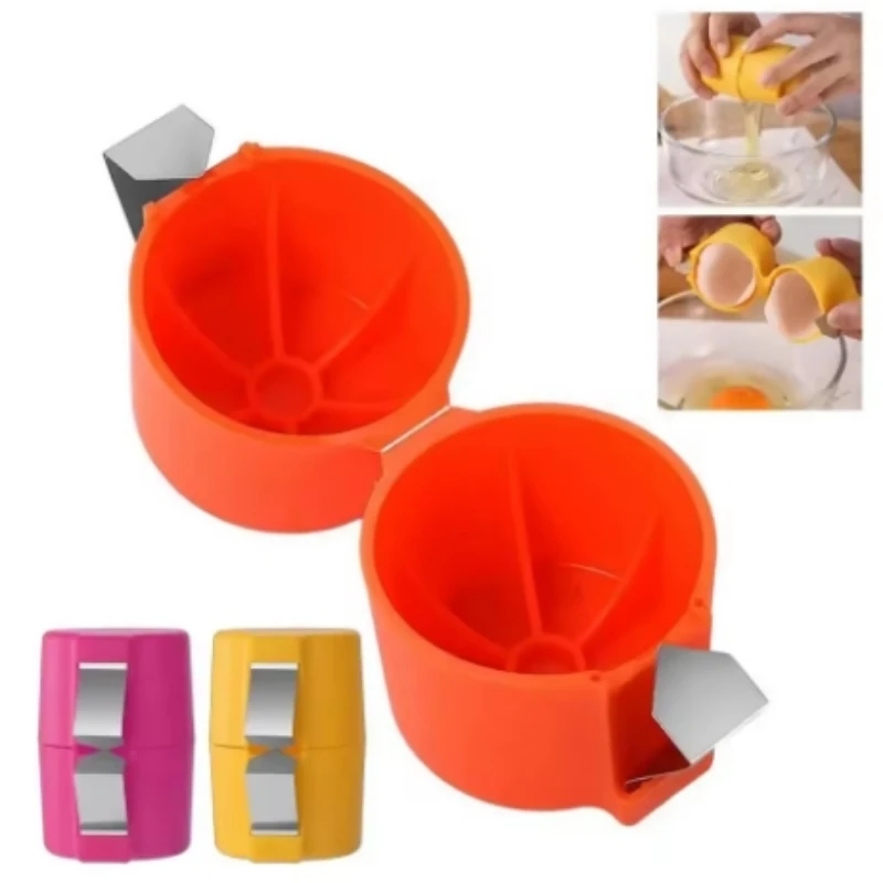 Abridor creativo de cáscara de huevo, batidor de huevos, separadores de cáscara de huevo, herramientas de cocina para el hogar, herramientas de cocina, 1 ud.