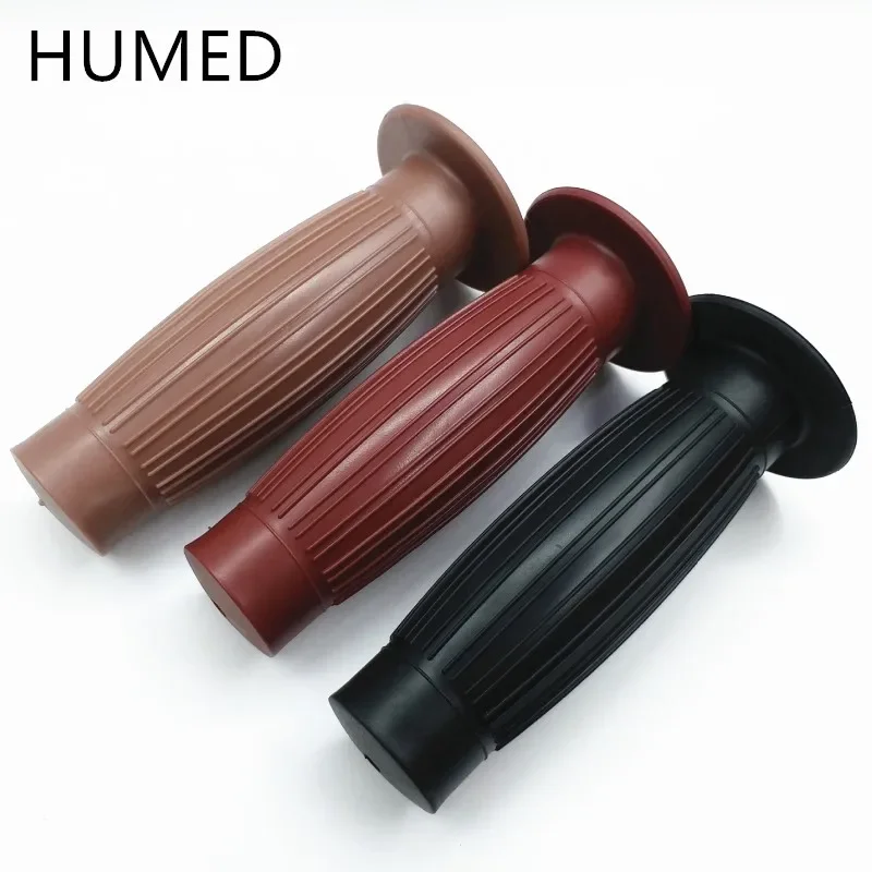 

Universal 7/8'' 22MM 3 colors available hot retro cafe racer parts rubber motorbike grip for handlebar motorcycle handle grips