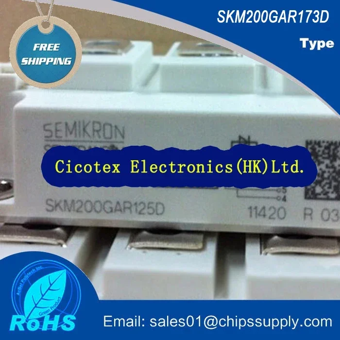 

SKM200GAR173D МОДУЛЬ SKM200GAR173 D IGBT SKM200GAR 173D SKM200 GAR173D SKM 200GAR173D
