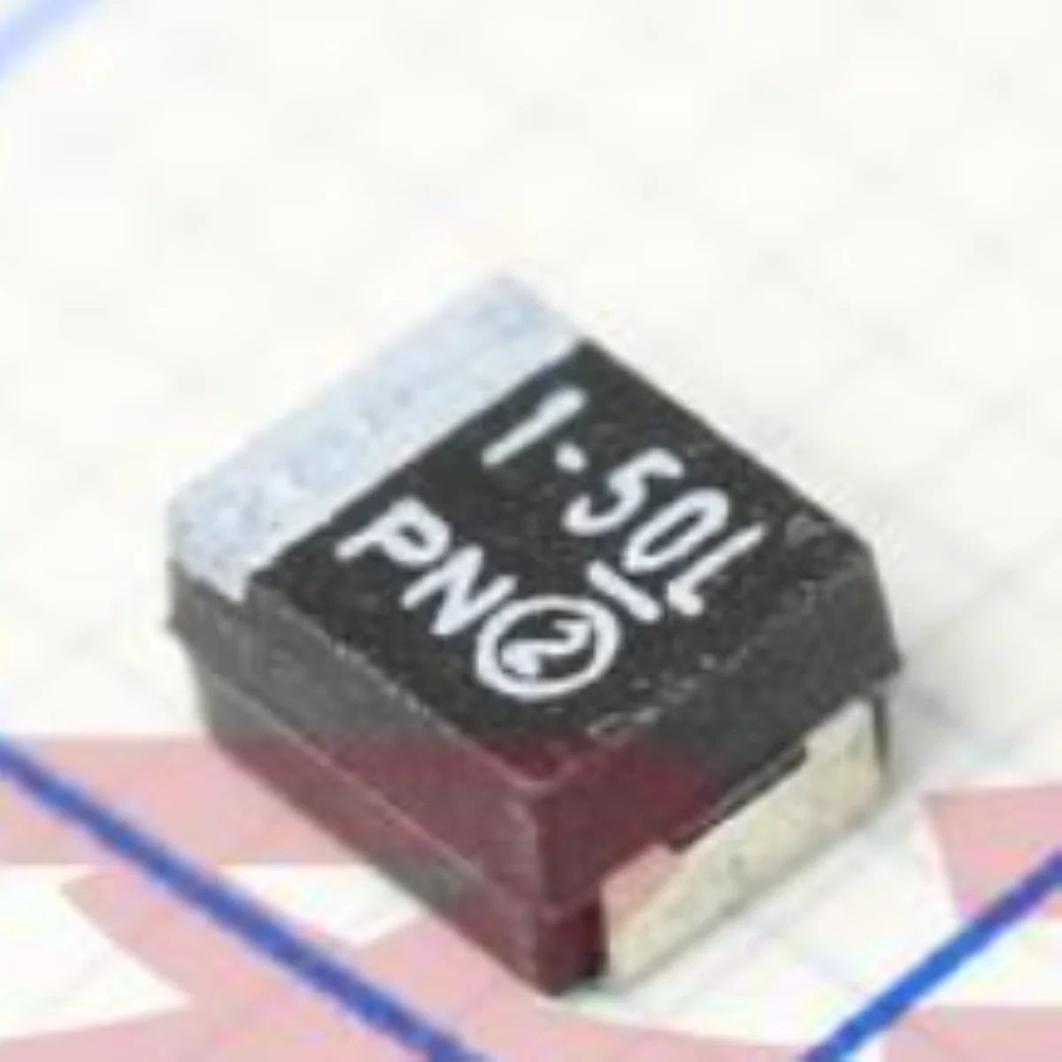 1411 CASE-B 3528 21mm Marking 1-50L Original Black Tantalum Capacitor 50V ±10% 1uF 6.7Ω Ohm CAP TANT 1µF 1411 293D105X9050B2TE3