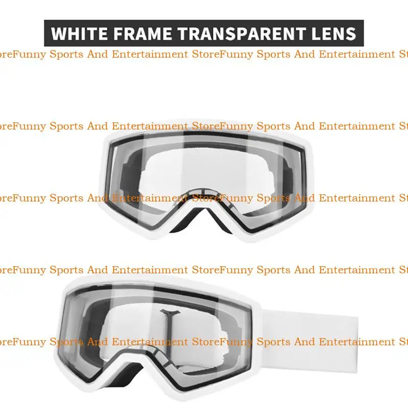 C4DE Kids Snowboard Goggles Anti-Fog Ski Goggles Double Layers สโนว์บอร์ดแว่นตาสโนว์บอร์ด Windproof สำหรับสโนว์บอร์ด