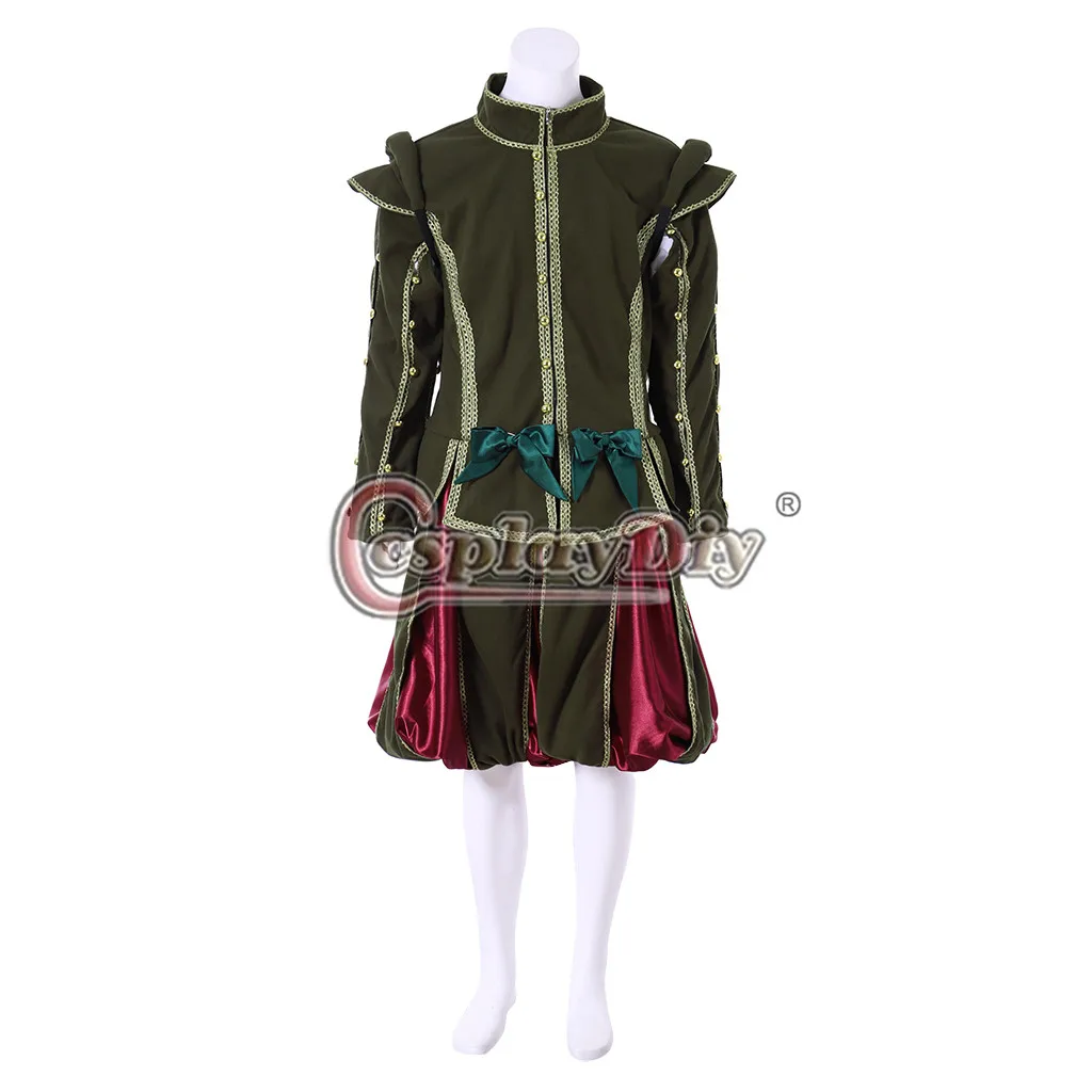 Costume de Cosplay Élisabéthain pour Homme Adulte, Tenue de Renaissance Médiévale, L320