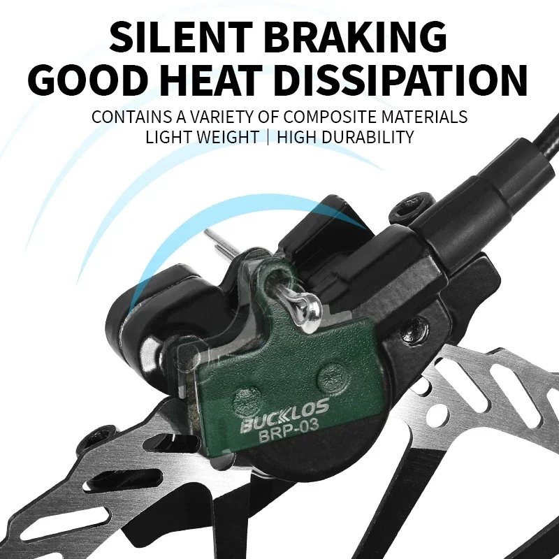 Керамические велосипедные тормозные колодки BUCKLOS MTB Hyd largaic, дисковые тормозные колодки для SHIMANO G01S F01A, прочные износостойкие дисковые колодки для шоссейного велоспорта