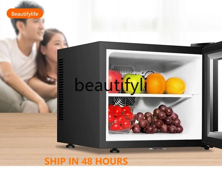 

Beverage fresh-keeping refrigerator, refrigeration, small refrigerator, silent hotel room small refrigerator freezer household