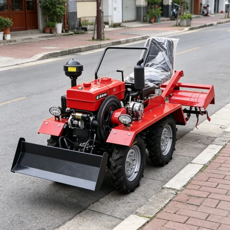 

Customized Four-wheel Agricultural Equipment, All-scenario Farm Cultivator, CE Certified Hot-selling Four-wheel Machine