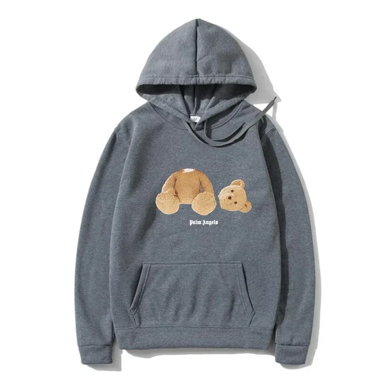 Spring New Teddy Bear Fashion Men\'s Hoodie Casual Hoodies Pullovers Sweatshirts Men\'s Top Solid Color Hoodies Sweatshirt Male