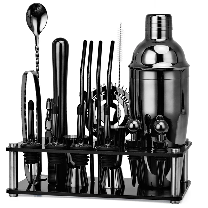 Beginner's entry-level  cocktail mixer set, bar KTV shaker, shaker, shaker, and 20 piece set of cocktail water