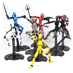 Multi-Jointed Movable Shapeshift Robot 2.0 3D Printed Mannequin Dummy 13 Action Figures Toys Kids Adults Parent-children Game