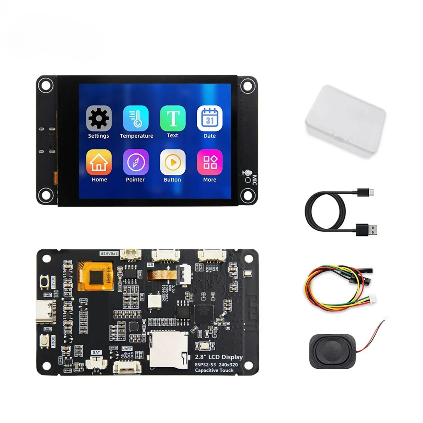 Esp32-s3 Development Board Wifi Bluetooth Smart Display 2.8inch Tft Module Touch Screen