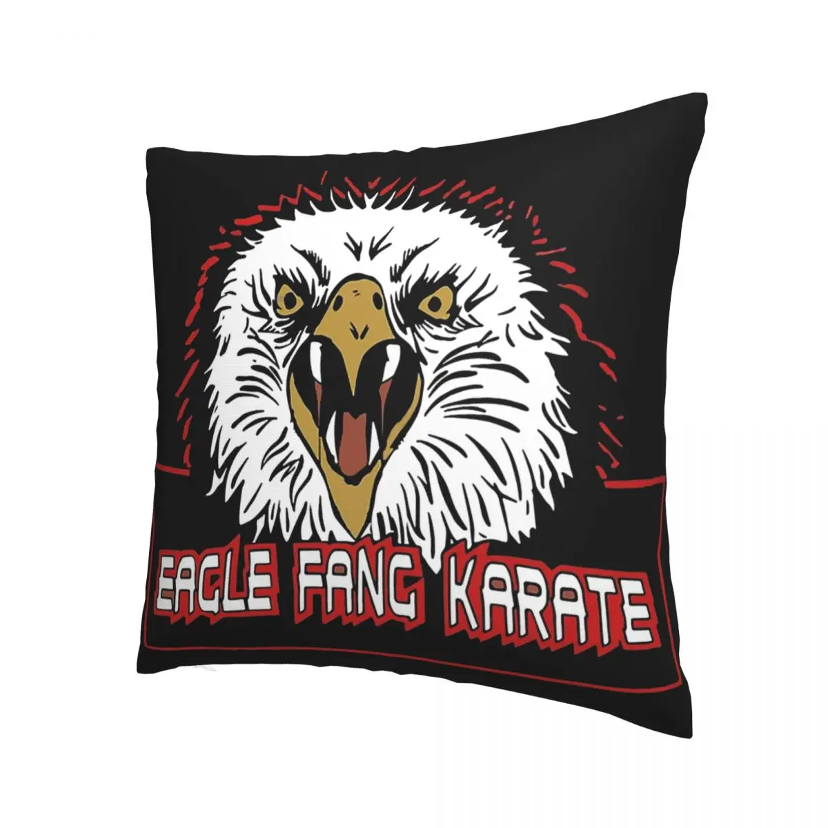 Eagle Fang Karate Logo Throw Pillow Case Cobra Kai Amanda TV Short Plus Cushion Covers For Home Sofa Chair Decorative Backpack