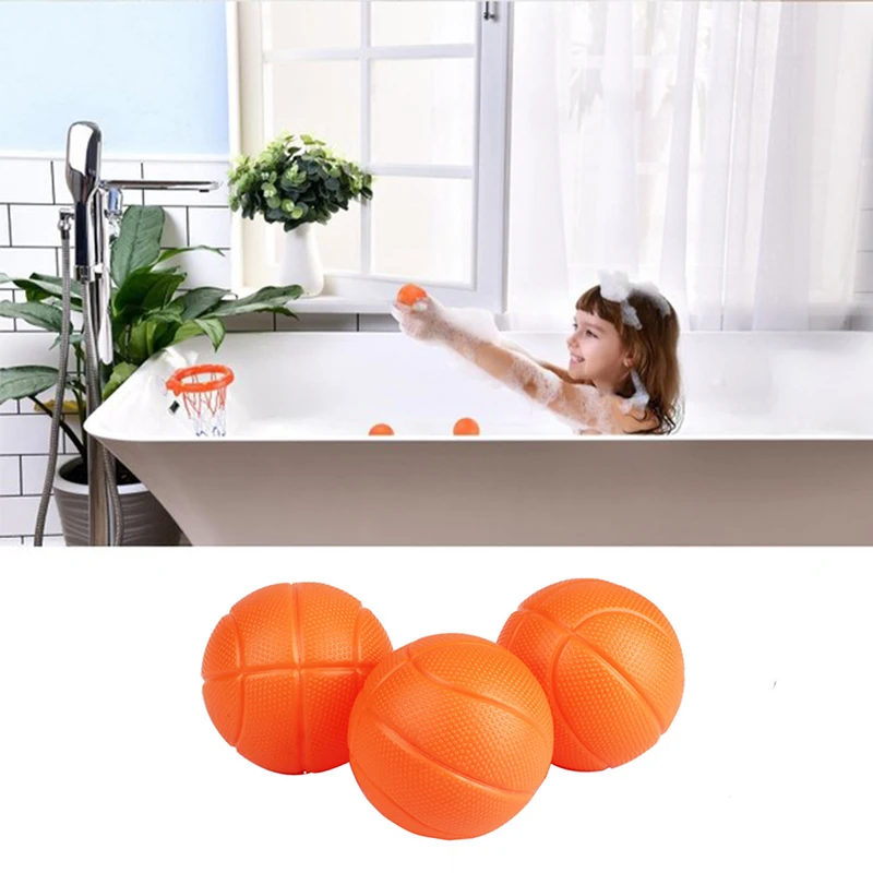 Baby Bath Toy Suction Cup Shooting Basketball Hoop With 3 Ball Bathroom Bathtub Shower Toy Kids Outdoor Play Water Game Toy Set