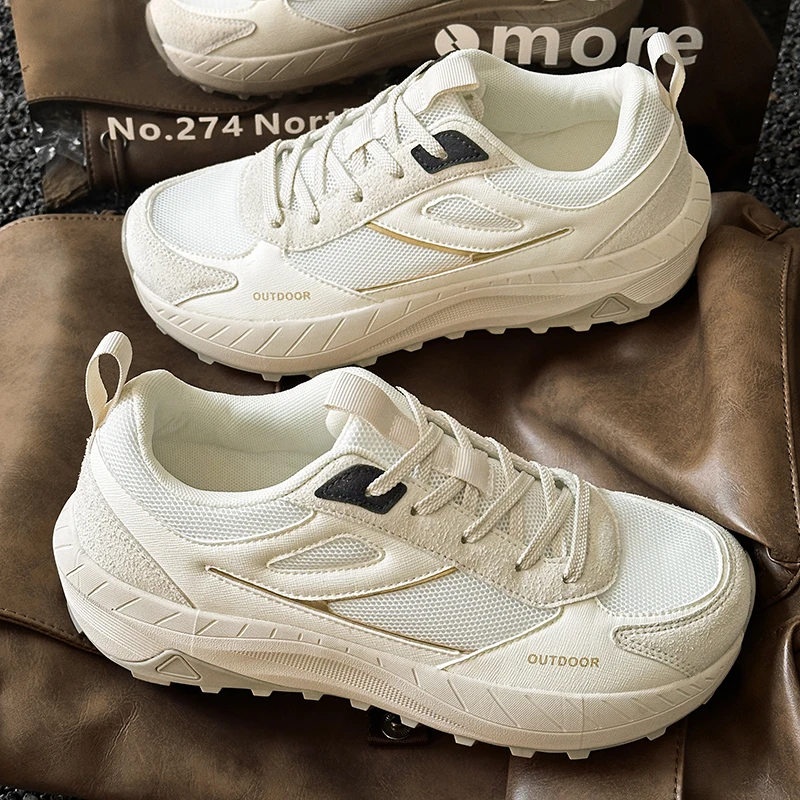 Men Wide Toe Box Hiking Shoes - Sneaker Box review and price