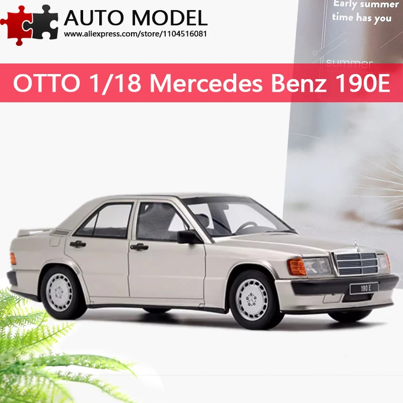 

Mercedes-Benz 190E 2.5-16 Evo Ii Amg Simulation Car Model Vintage Car Limited Edition Collectible Display Piece Otto 1:18 Die-Cast Scale Static Model Adult Toy Boy's Gift