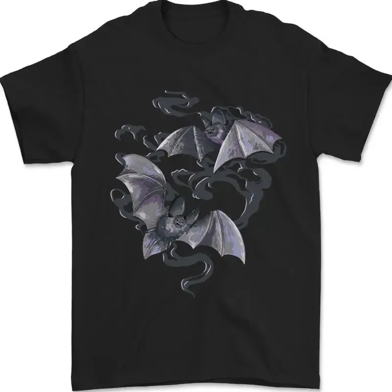Schläger Und Rauch Vampire Halloween Herren Camiseta 100% Algodón