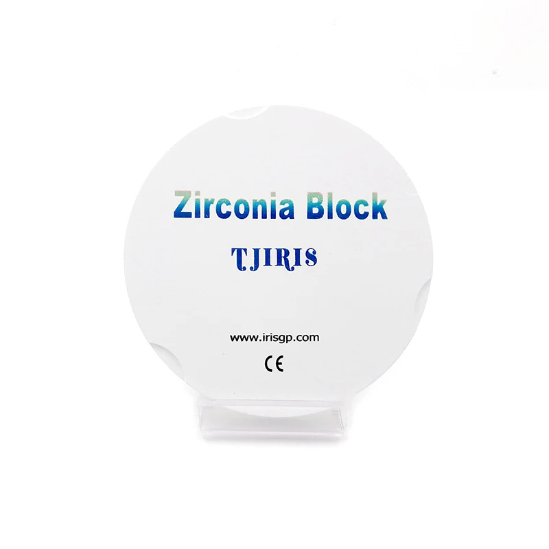 TJIRIS ST Zirconia Block 95mm A1-D4 1000MPa 43% Translucency for CAD CAM Dental Crown Bridge Milling