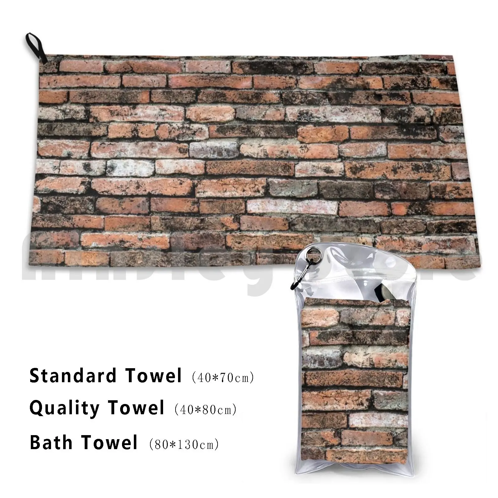 Brick Wall Bath Towel Beach Cushion Brick Brick Wall Wall Bricks Brick Pattern Pattern Abstract Ink