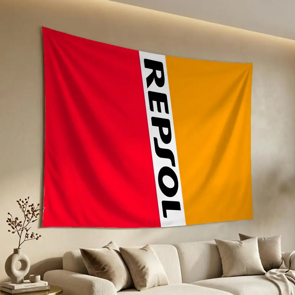 Minimal Simple R-Repsol Tapestry Soft Tapestry Wall Hanging Decor for Living Home Room Bedroom