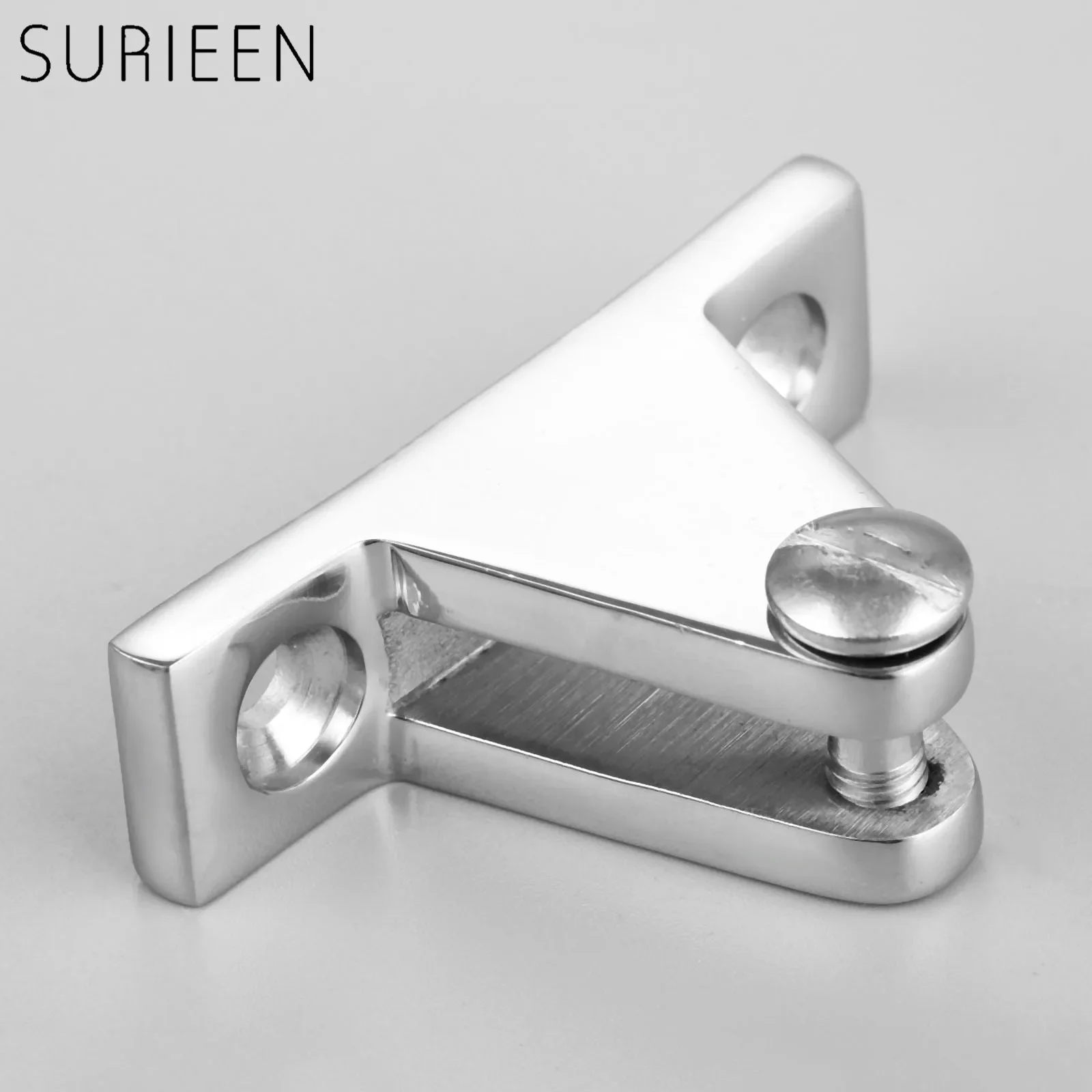 1Pc Silver Marine Boats Cover Canopy Deck Hinge Top Fitting 90 Degree Pins 316 Stainless Steel Hardware Boats Accessories Marine