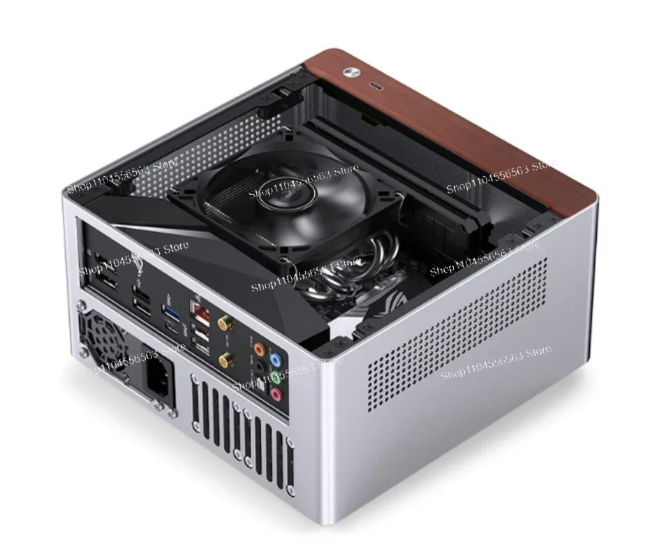 N10 Aluminum Alloy 1U Power Supply ITX Desktop MINI Mini NV10 Computer Chassis