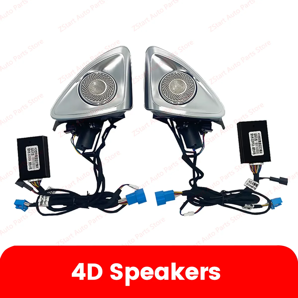 Ambient Light 3/64 Colors For Mercedes-Benz C GLC Class W205 C43 C63 X253 LED Vents Speaker Cover Retrofit Decorative Light - Image 5