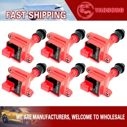 6Pcs Performance ignition coil for Toyota Supra 1993 1994 1995 1996 1997 1998 1JZ 2JZ L6 3.0L 90919-02205 UF386