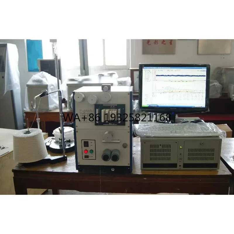 Intelligent Yarn Evenness Meter Roving Evenness Tester High Precision Spun Evenness Testing Machine