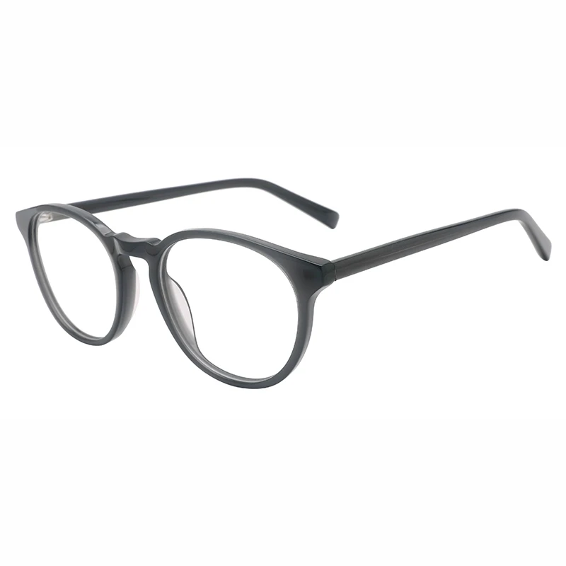 Kirka Men's Large Rectangle Optical Glasses Frame Sheet Prescription Myopia Black Adult Eyeglass Frame WD1540