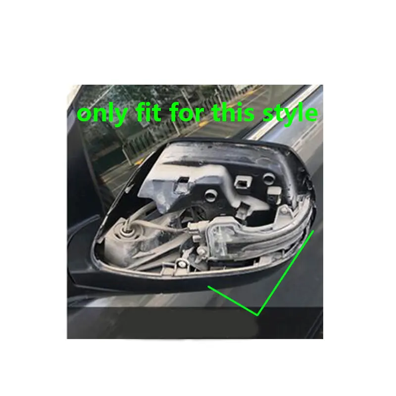 Car Wing Door Side Mirror Cover For Honda CRV CR-V 2012 2013 2014 2015 2016 Lid Outside Rearview Mirror Cap Shell House