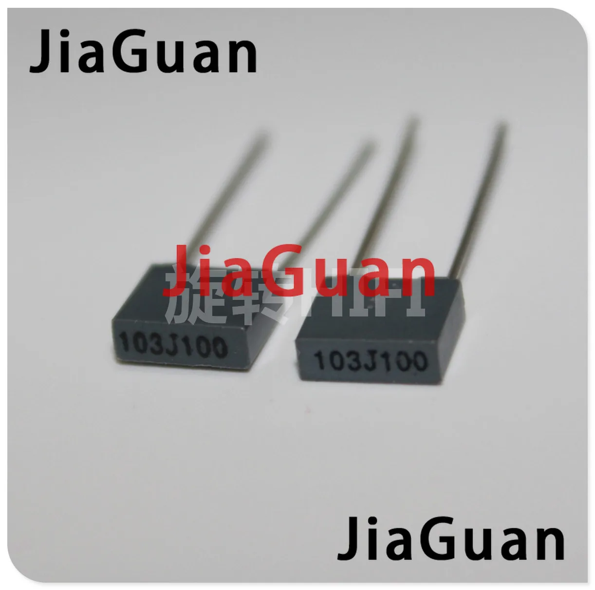 

100pcs Xiamen Faratronic CL23B 10NF 100V 0.01UF P5MM FARA CL23 103 gray film capacitor 103J100 100VDC 103/100V